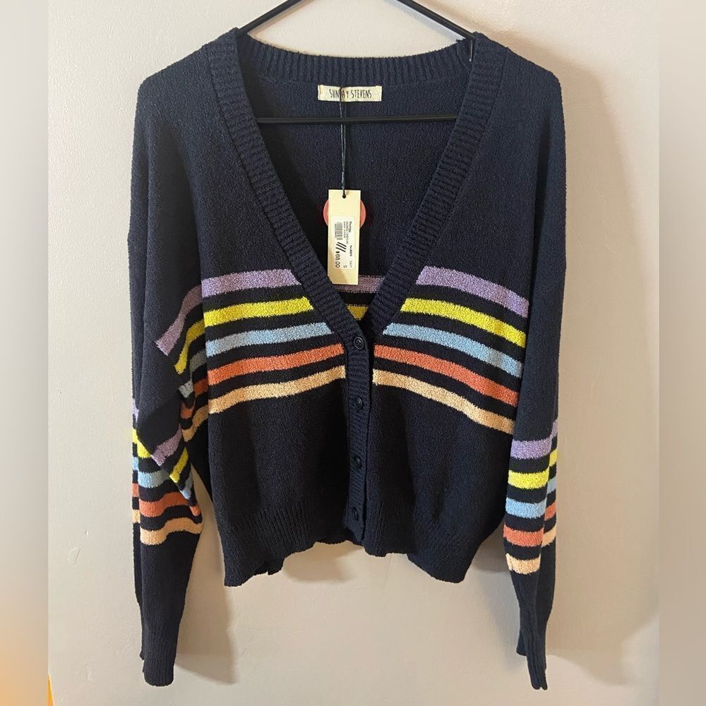Sunday Steven’s V-Neck Cardigan Size S NWT